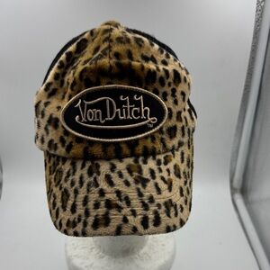 Von Dutch Animal Print Cap